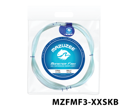 AQUA MARINE - Monster Fish - High Performance Monofilament (100m x 5 Coils Connected)